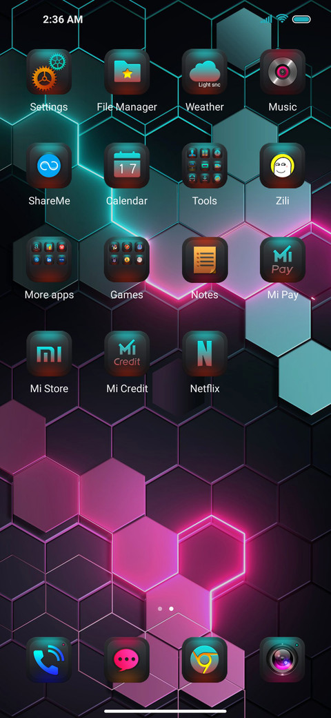 Technology metal screenshot