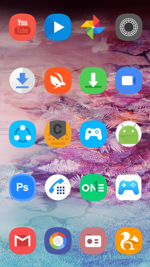 One UI gelap screenshot