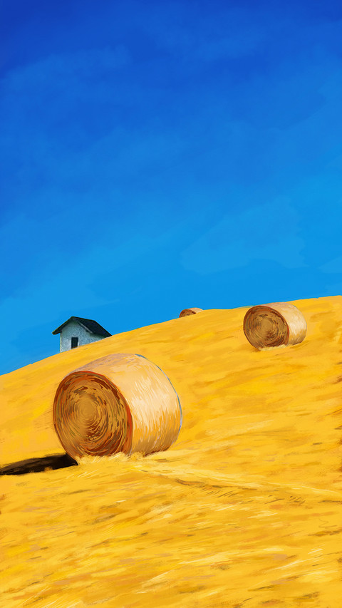 Autumn Wheat Field screenshot