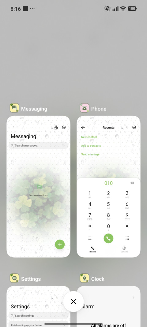 Lucky Clover OS screenshot