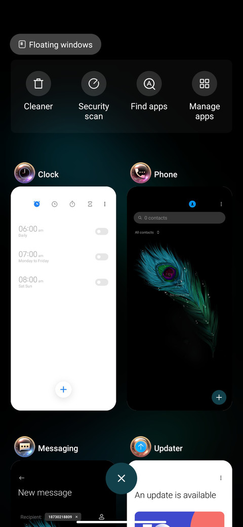 Luxury feather screenshot