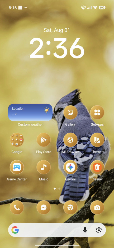 Sunlit Finch screenshot