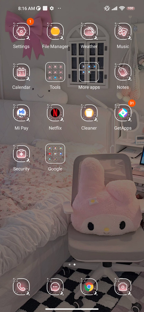 Warm little nest screenshot