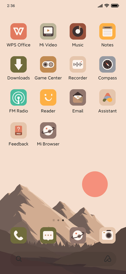 Rolling mountains screenshot