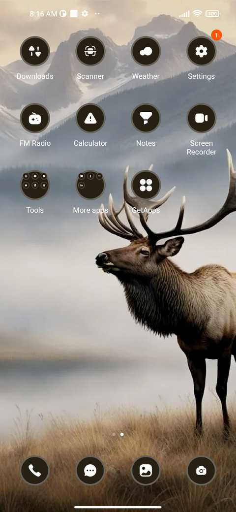Snowy Deer screenshot