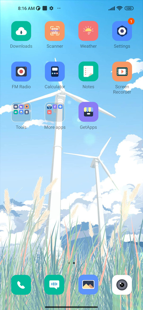 Wind screenshot