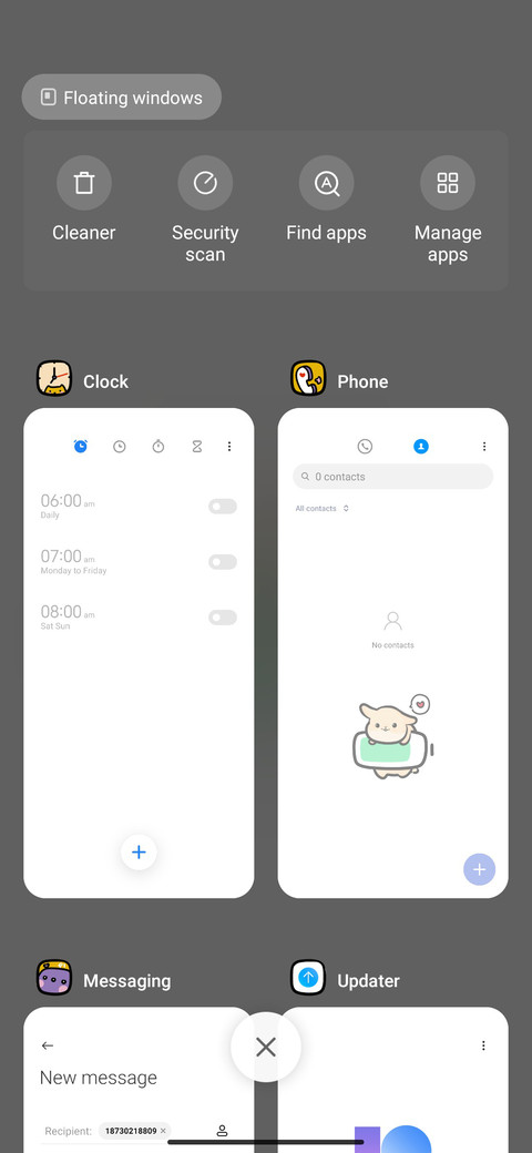 Of pet battery screenshot