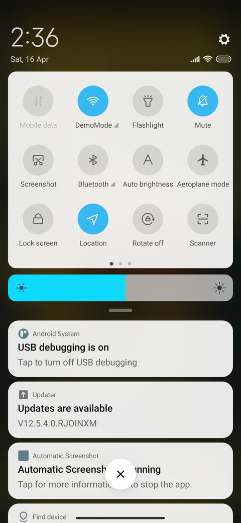 Ram On screenshot