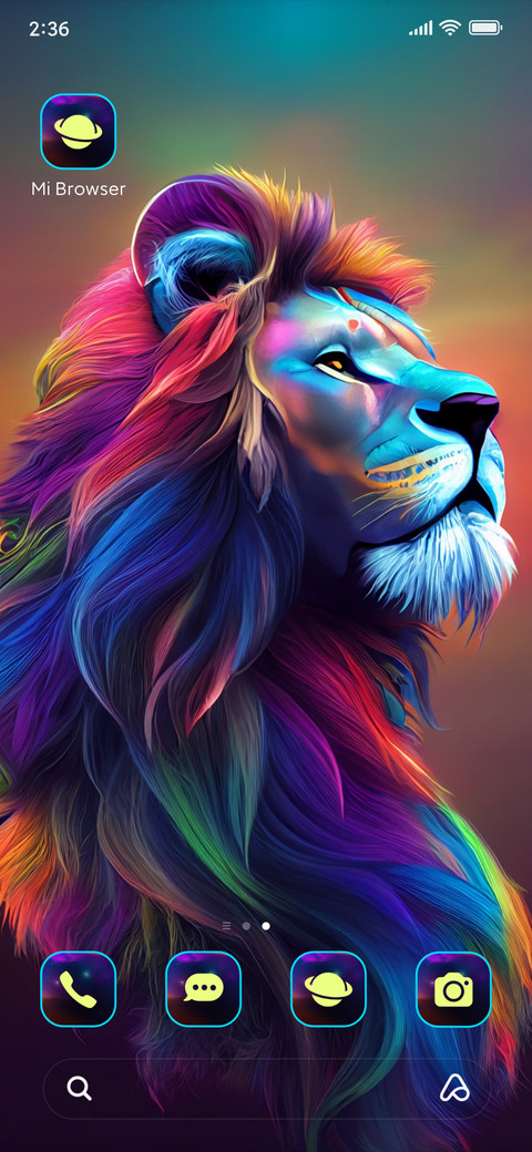 lion predator screenshot