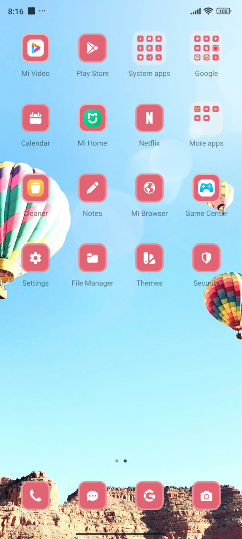 Hot Air Balloon screenshot