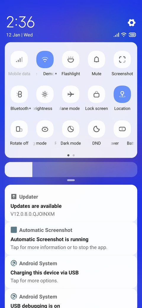 BlueNess screenshot