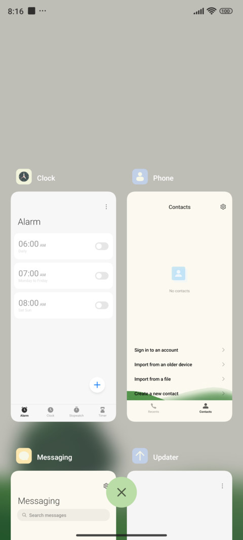 Breeze screenshot