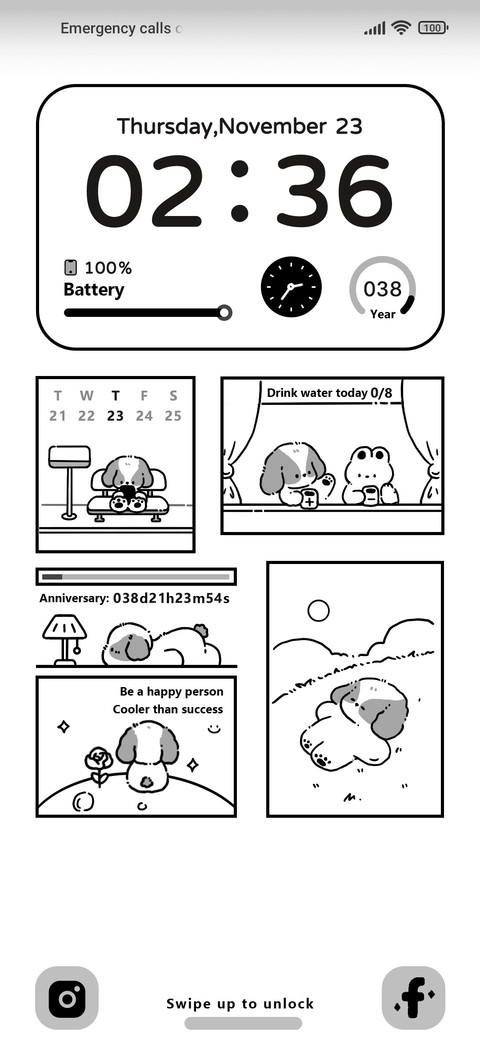 Black and white  screenshot