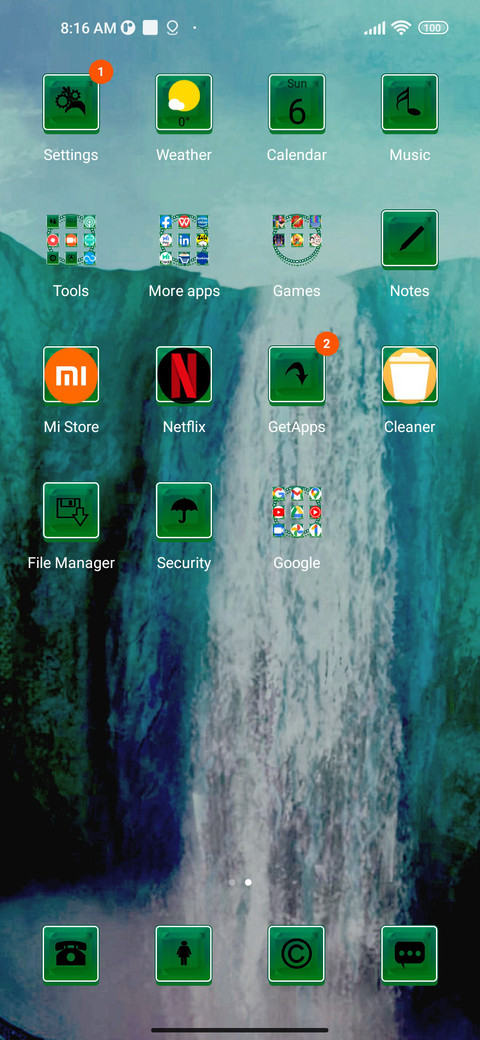 Waterfall screenshot