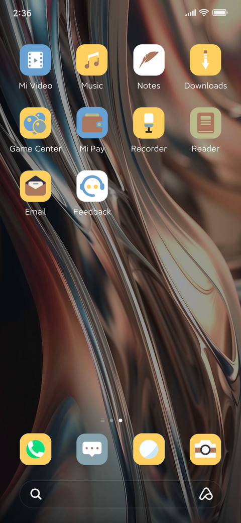 fluid screenshot