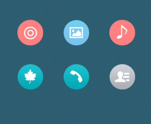 简约圆 screenshot