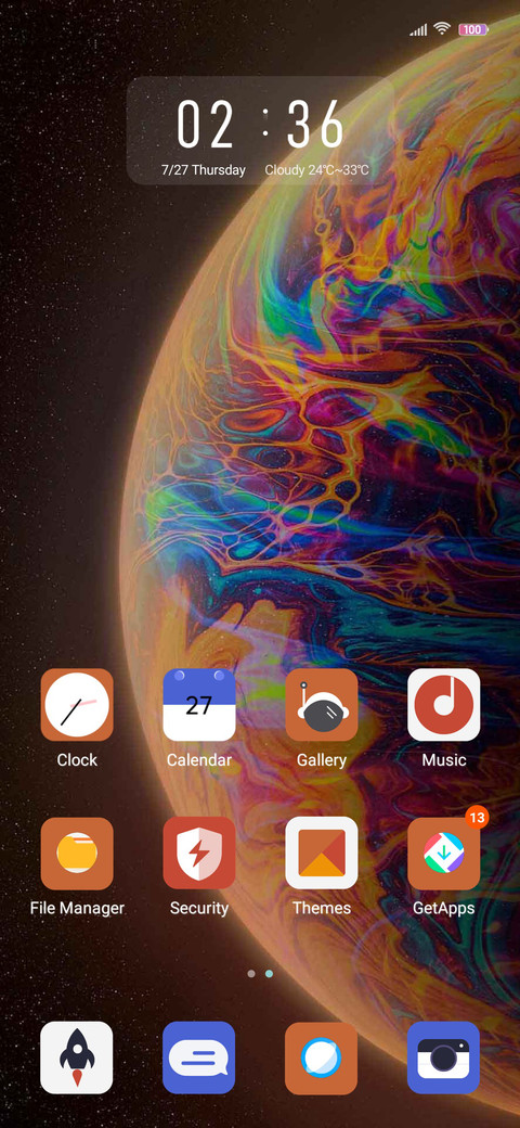Dark planet screenshot