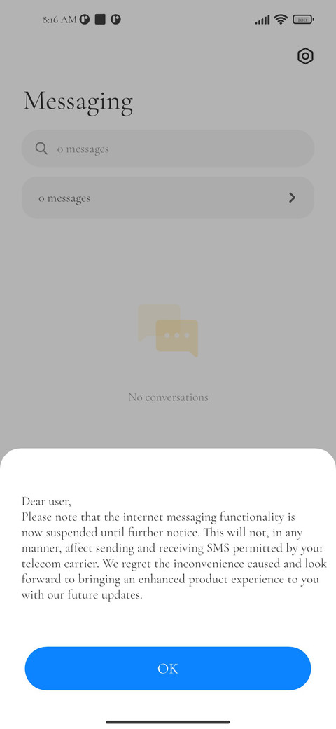 Comorant screenshot