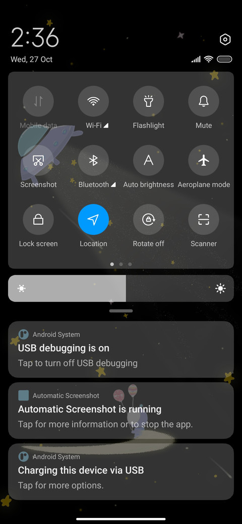 Want stars screenshot