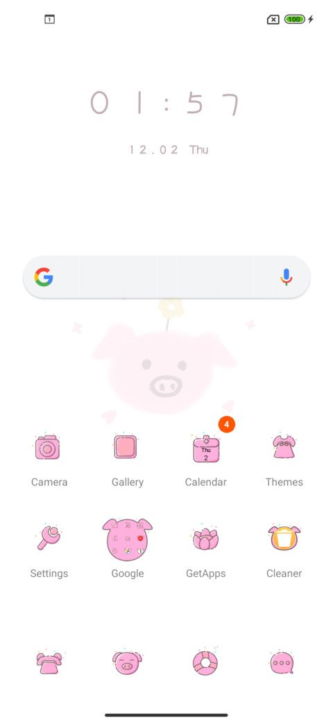 Pink piglets screenshot