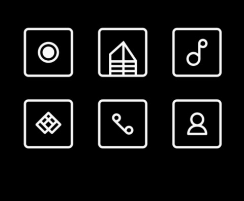 简单黑白 screenshot