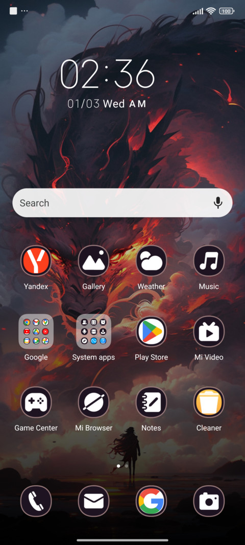 Fire and Dragon screenshot