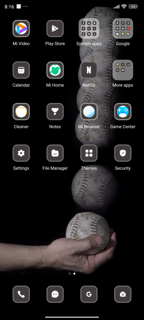 Baseball screenshot