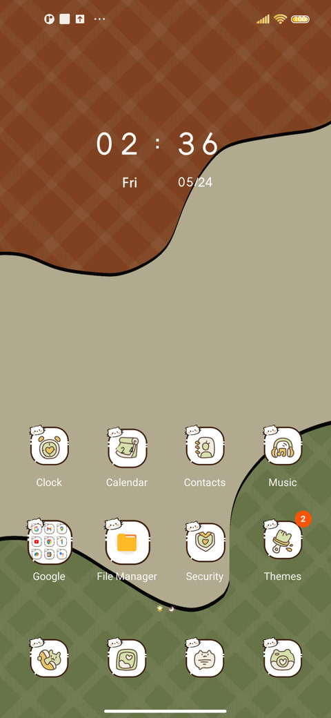 Vintage cat screenshot