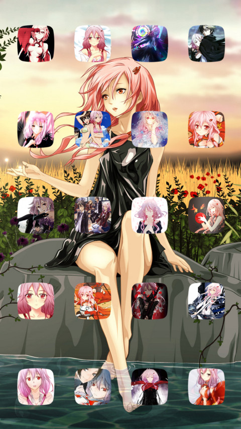 罪恶王冠の楪祈（开机动画+自由桌面+多锁屏多壁纸） screenshot