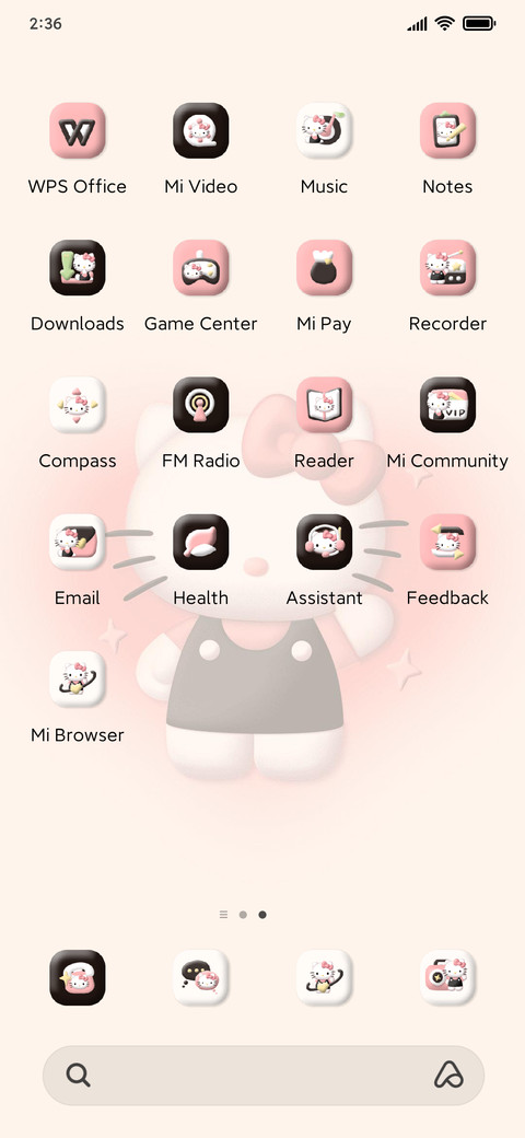 HelloKitty cute 3D screenshot