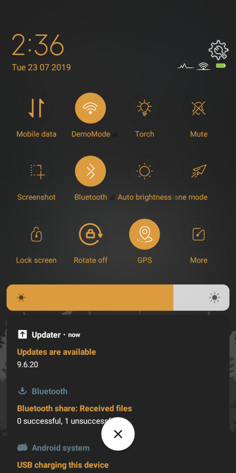 MDark Night screenshot