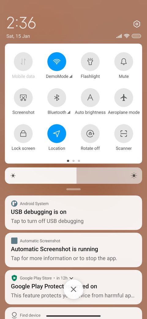 Food name screenshot