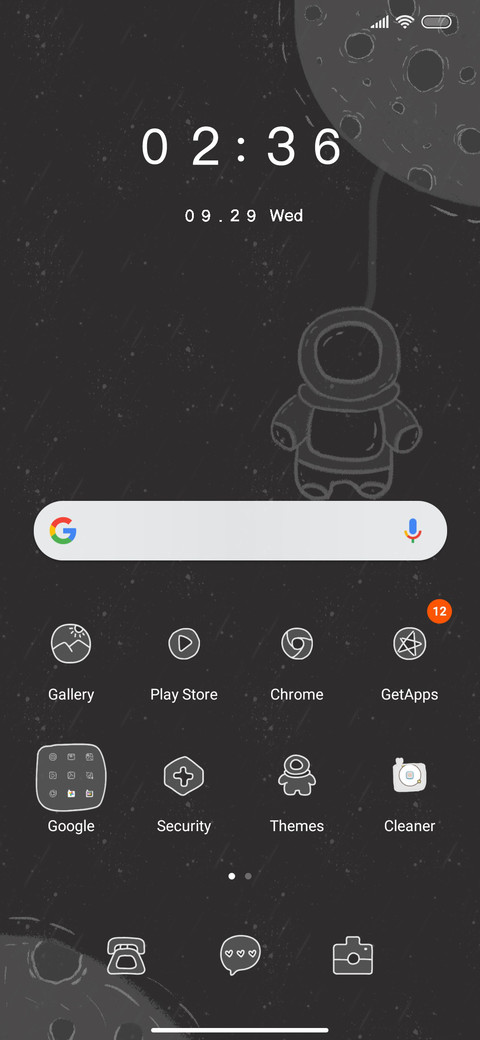 Astronaut dynamics screenshot