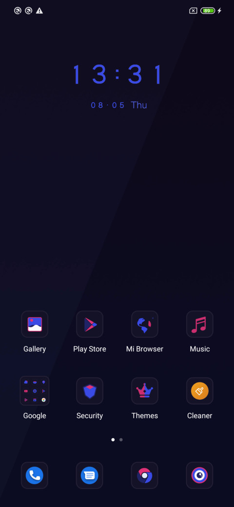 Mimicry dark screenshot