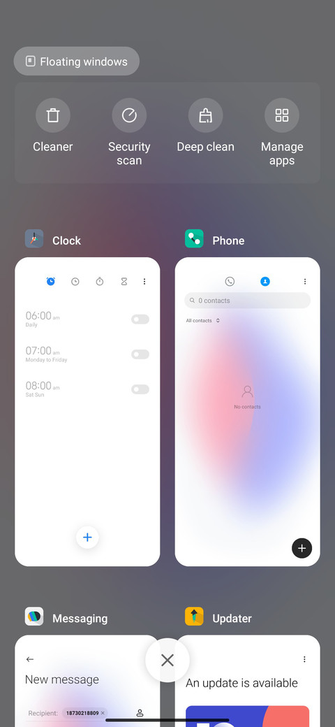 Light gradient v12 screenshot
