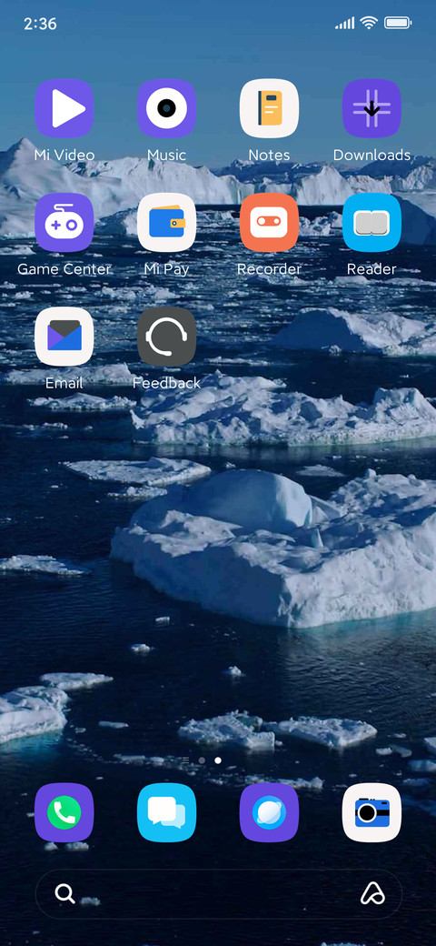 Tip of the iceberg screenshot