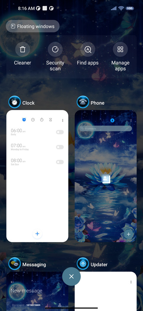 Blue lotus screenshot