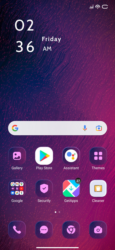 Android12 screenshot