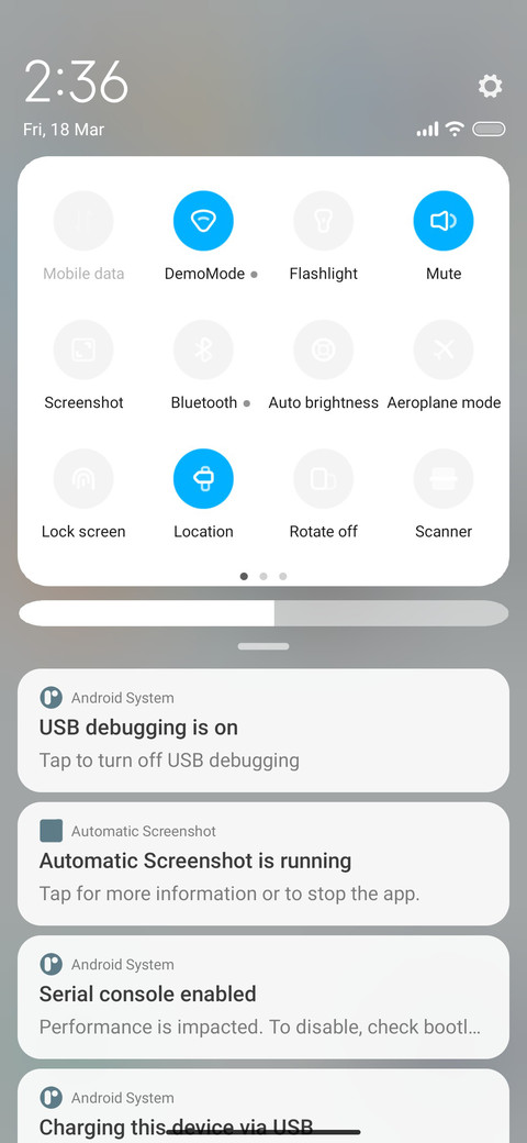 Minimum screenshot