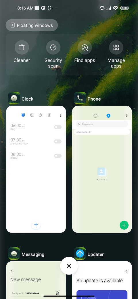 Mirage screenshot