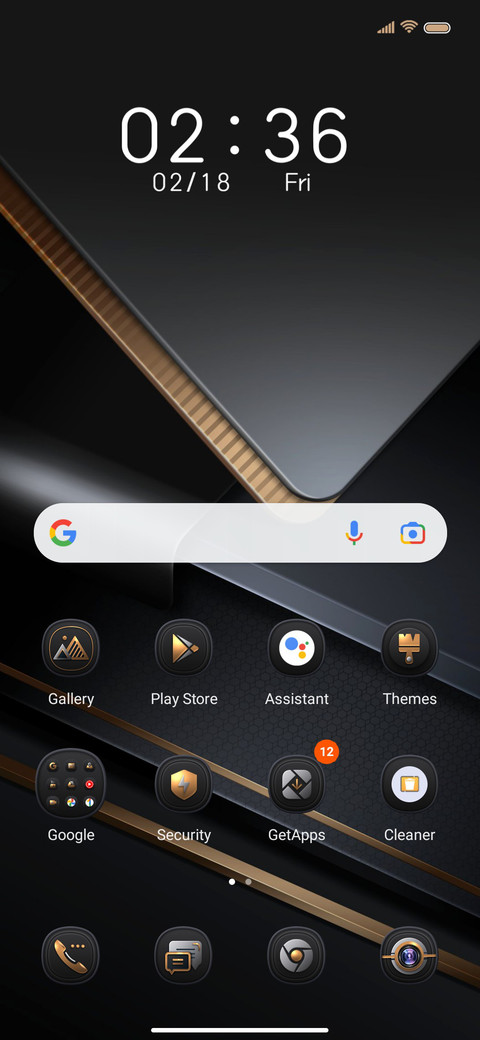 Business metal screenshot