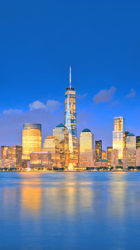 New York City - Manhattan after Sunset screenshot