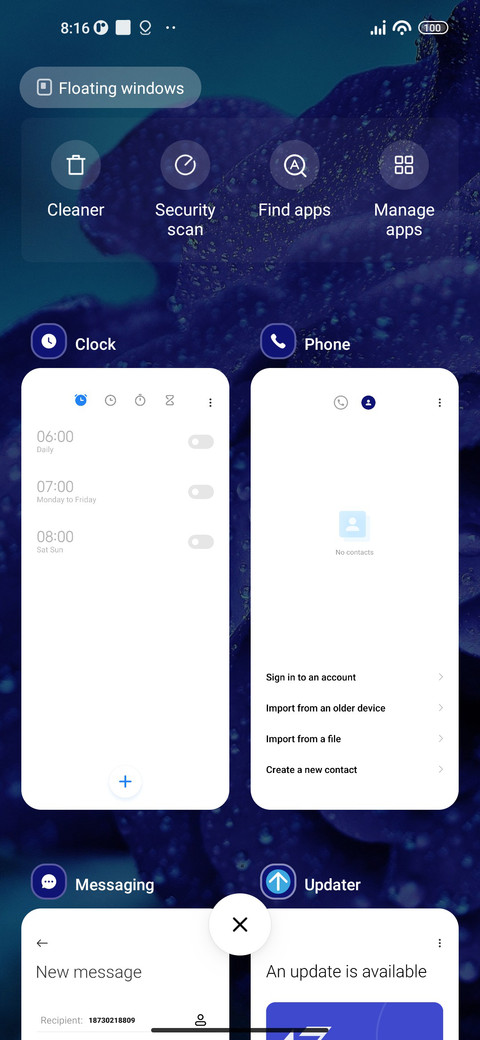Dewdrops screenshot