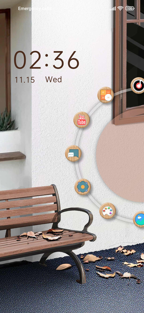 Autumn leaves screenshot