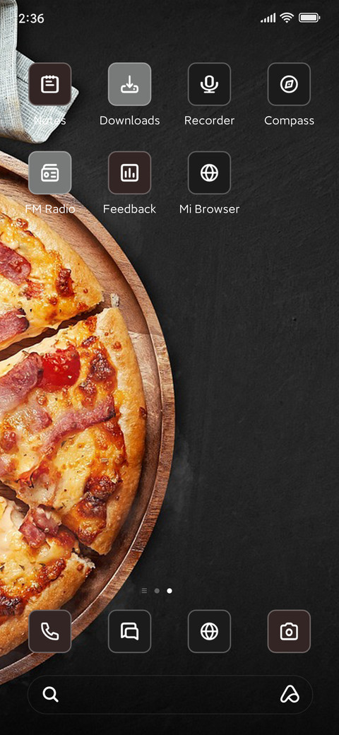 Pizza screenshot