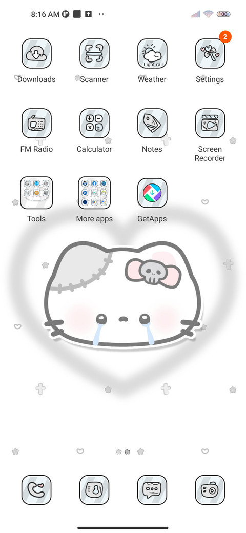 Sad little cat screenshot