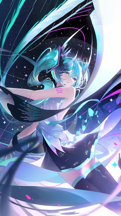 初音未来为什么是双马尾 screenshot