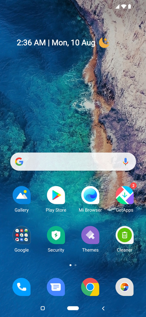 Pixel Experience Teardrop screenshot