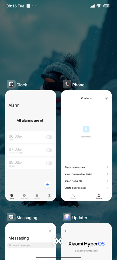 Penguin screenshot