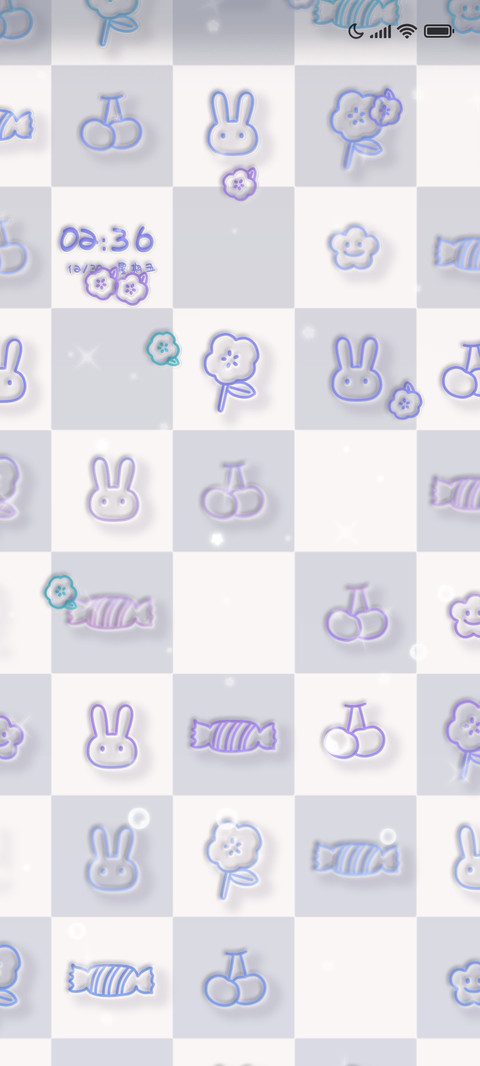 芋圆奶兔棋盘格 screenshot